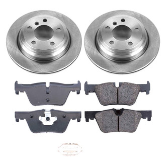 Callahan Brake Parts® - Plain Rear Brake Kit
