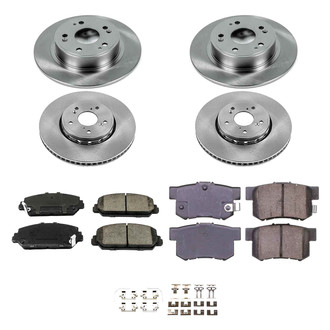 Callahan Brake Parts® - Plain Brake Kit