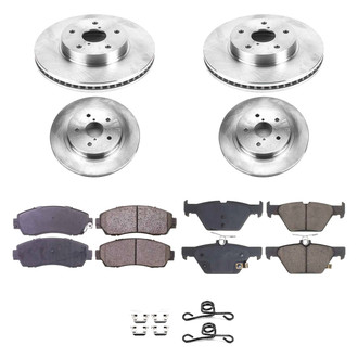 Callahan Brake Parts® - Plain Brake Kit