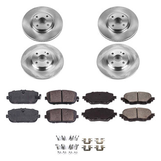 Callahan Brake Parts® - Plain Brake Kit