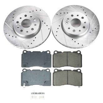 Callahan Brake Parts® - Drilled & Slotted Brake Kit