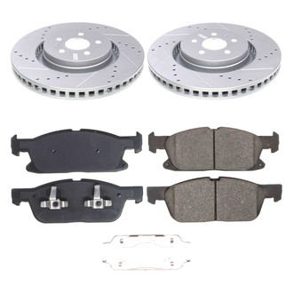 Callahan Brake Parts® - Drilled & Slotted Brake Kit