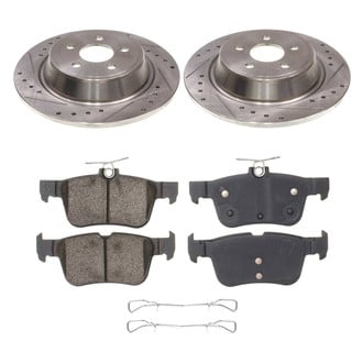 Callahan Brake Parts® - Drilled & Slotted Brake Kit