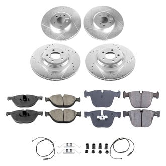 Callahan Brake Parts® - Drilled & Slotted Brake Kit
