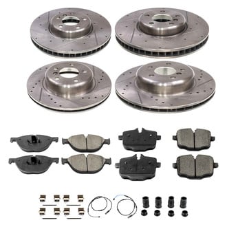 Callahan Brake Parts® - Drilled & Slotted Brake Kit