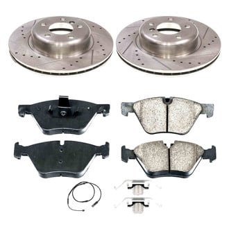 Callahan Brake Parts® - Drilled and Slotted Front Brake Kit