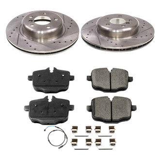 Callahan Brake Parts® - Drilled and Slotted Rear Brake Kit