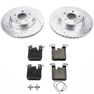 Callahan Brake Parts® - Drilled and Slotted Rear Brake Kit