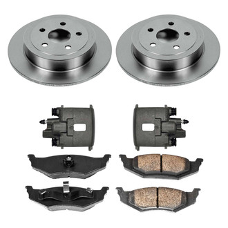 Callahan Brake Parts® K029232 - Plain Rear Brake Kit with Calipers