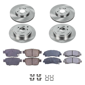 Callahan Brake Parts® - Plain Brake Kit