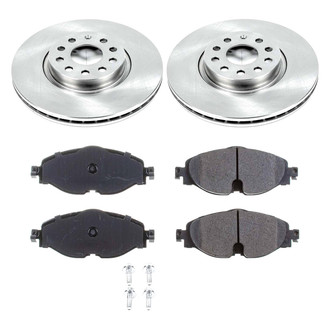 Callahan Brake Parts® - Plain Front Brake Kit