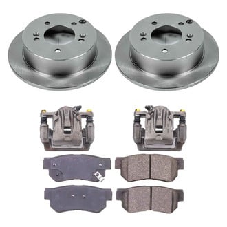 Callahan Brake Parts® - Plain Brake Kit with Calipers
