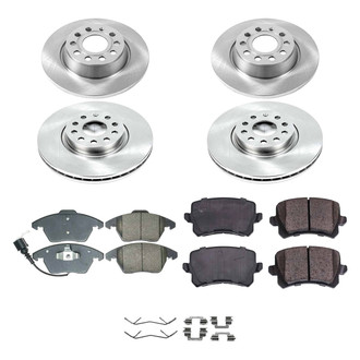 Callahan Brake Parts® - Plain Brake Kit