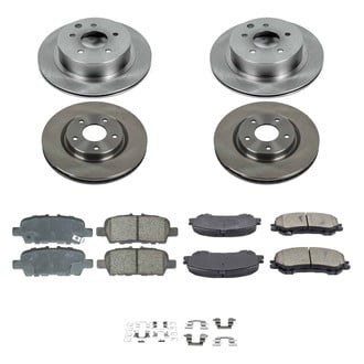 Callahan Brake Parts® - Plain Brake Kit