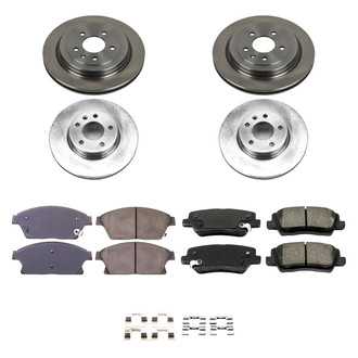 Callahan Brake Parts® - Plain Brake Kit