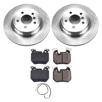 Callahan Brake Parts® - Plain Rear Brake Kit