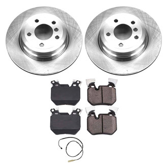 Callahan Brake Parts® - Plain Rear Brake Kit