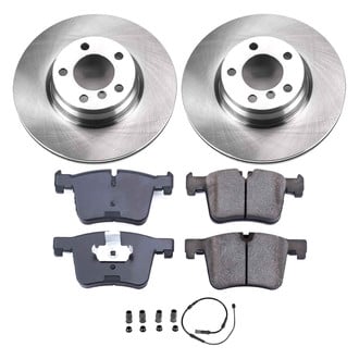 Callahan Brake Parts® - Plain Front Brake Kit