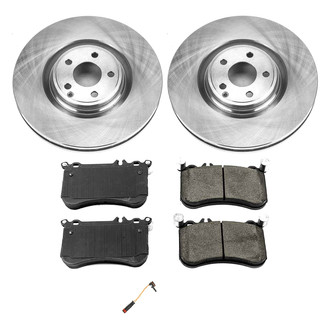 Callahan Brake Parts® - Plain Front Brake Kit