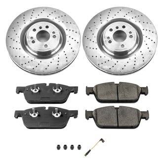 Callahan Brake Parts® - Plain Front Brake Kit