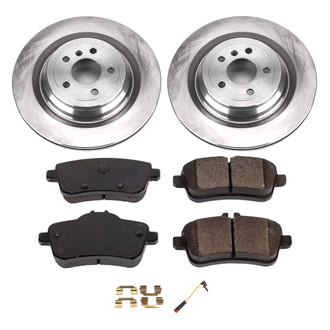 Callahan Brake Parts® - Plain Rear Brake Kit