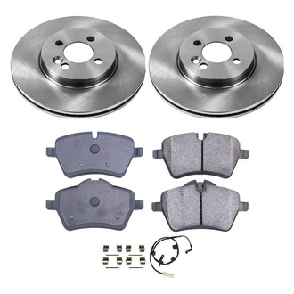 Callahan Brake Parts® - Plain Front Brake Kit