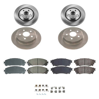Callahan Brake Parts® - Plain Brake Kit