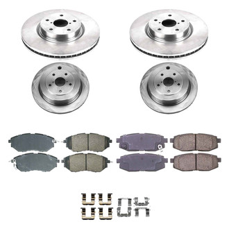 Callahan Brake Parts® - Plain Brake Kit