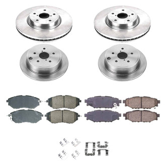 Callahan Brake Parts® - Plain Brake Kit
