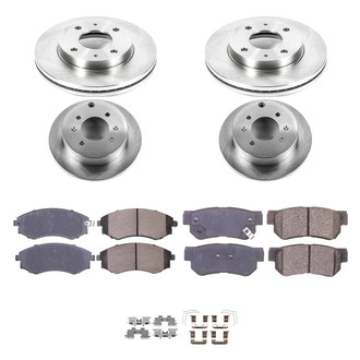Callahan Brake Parts® - Plain Brake Kit