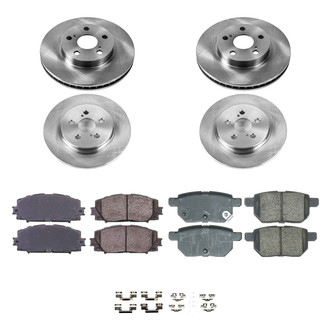 Callahan Brake Parts® - Plain Brake Kit