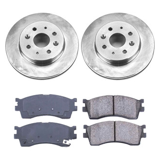 Callahan Brake Parts® - Plain Front Brake Kit