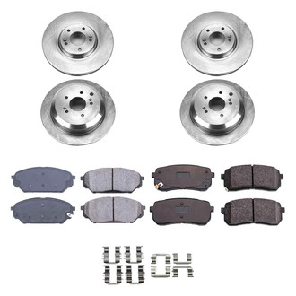 Callahan Brake Parts® - Plain Brake Kit