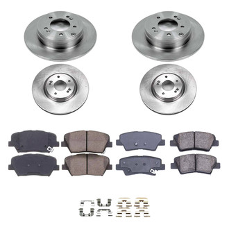 Callahan Brake Parts® - Plain Brake Kit