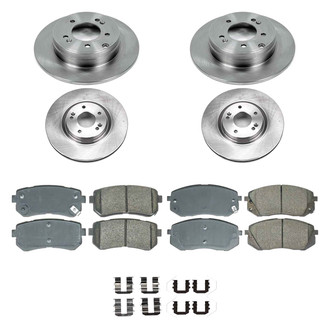 Callahan Brake Parts® - Plain Brake Kit