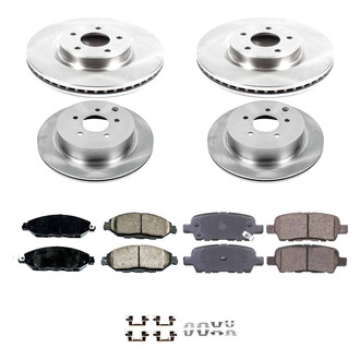 Callahan Brake Parts® - Plain Brake Kit