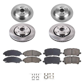 Callahan Brake Parts® - Plain Brake Kit