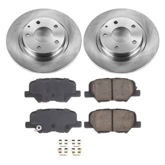 Callahan Brake Parts® - Plain Rear Brake Kit