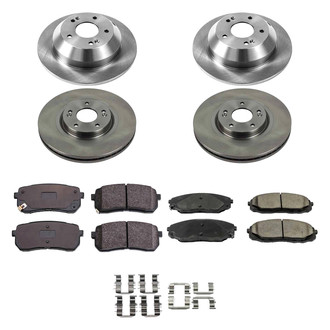 Callahan Brake Parts® - Plain Brake Kit