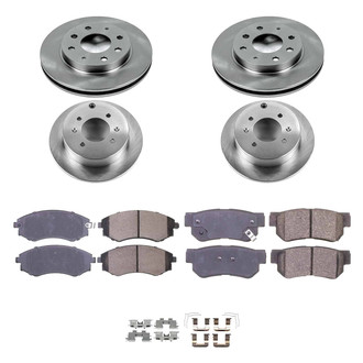 Callahan Brake Parts® - Plain Brake Kit