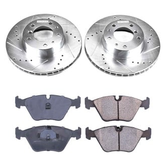 Callahan Brake Parts® - Drilled and Slotted Front Brake Kit