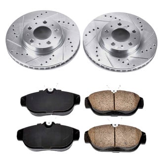 Callahan Brake Parts® - Drilled & Slotted Brake Kit