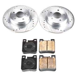 Callahan Brake Parts® - Drilled and Slotted Rear Brake Kit