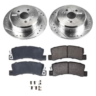Callahan Brake Parts® - Drilled and Slotted Rear Brake Kit