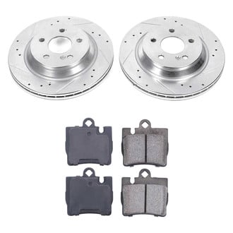 Callahan Brake Parts® - Drilled and Slotted Rear Brake Kit
