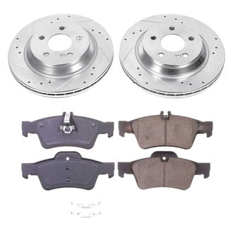 Callahan Brake Parts® - Drilled and Slotted Rear Brake Kit