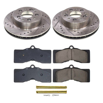 Callahan Brake Parts® - Drilled and Slotted Rear Brake Kit