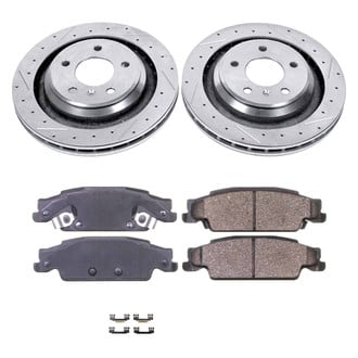 Callahan Brake Parts® - Drilled and Slotted Rear Brake Kit