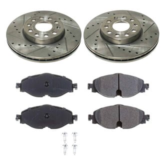 Callahan Brake Parts® - Drilled & Slotted Brake Kit
