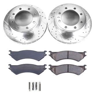 Callahan Brake Parts® - Drilled and Slotted Rear Brake Kit